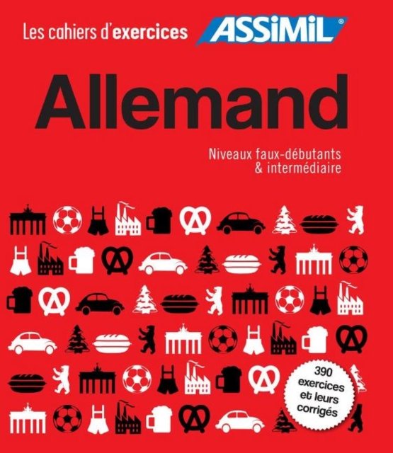 Coffret Cahiers d''exercices ALLEMAND