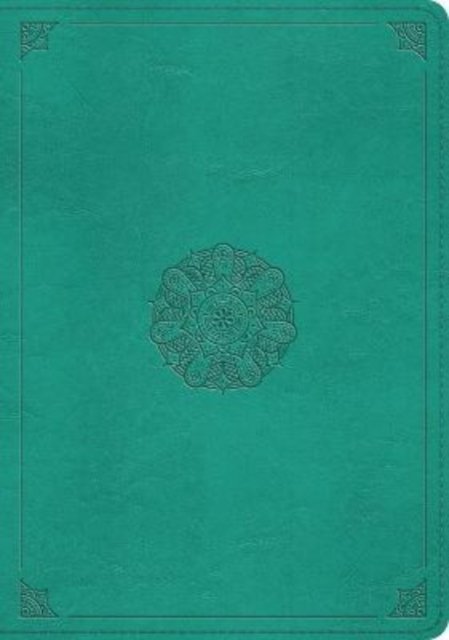 ESV Study Bible (TruTone, Turquoise, Emblem Design)