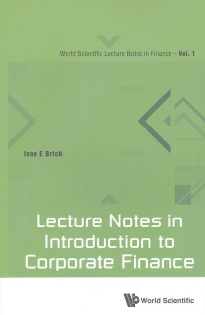 Lecture Notes In Introduction To Corporate Finance