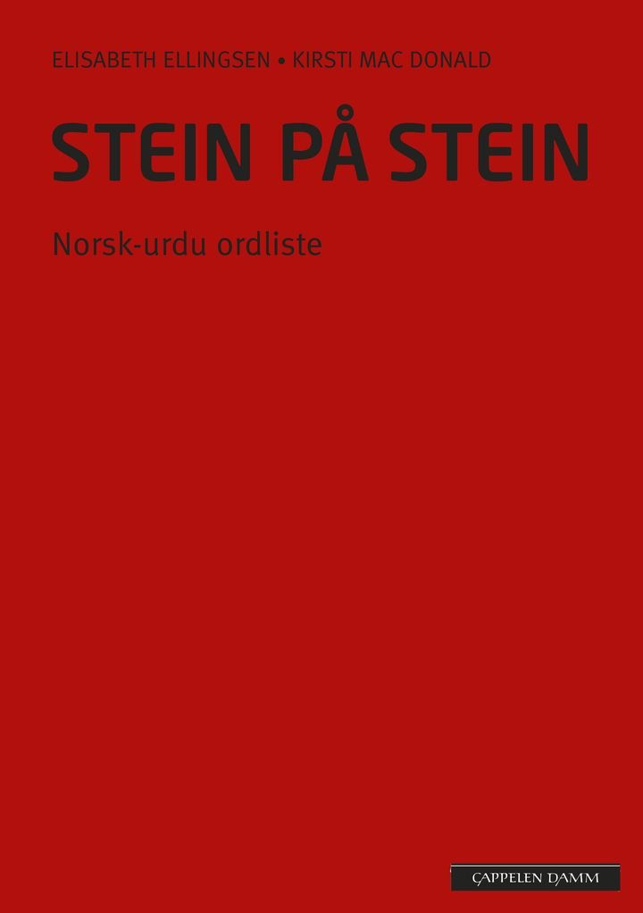 Stein på stein - norsk-urdu ordliste