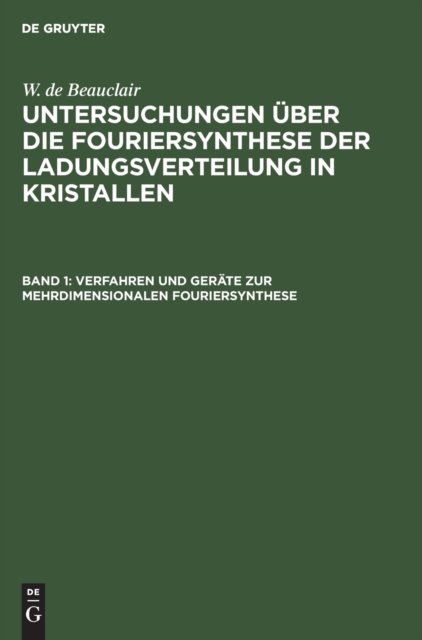 Verfahren Und Gerate Zur Mehrdimensionalen Fouriersynthese
