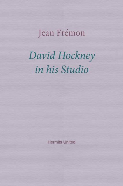 David Hockney in his Studio