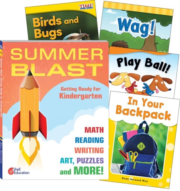 Learn-at-Home: Summer Reading Bundle Grade K: 5-Book Set
