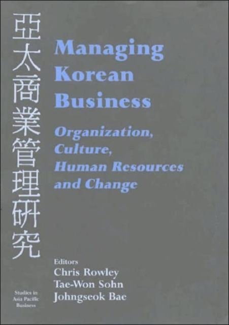 Managing Korean Business