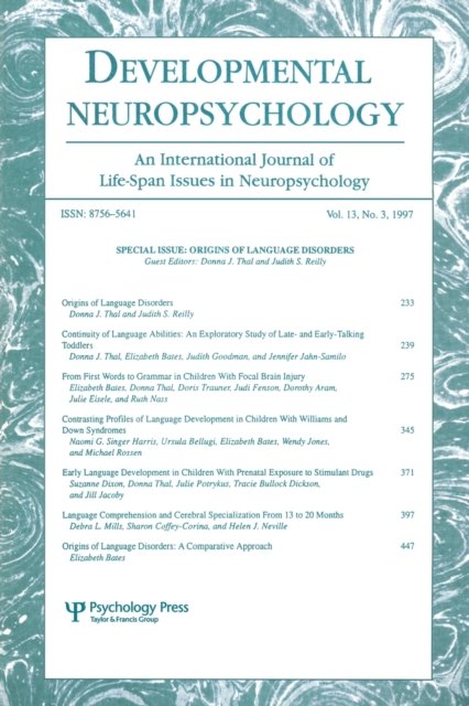 Origins of Language Disorders