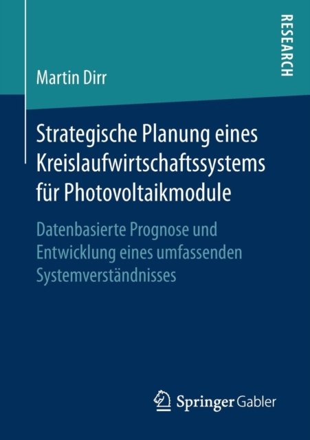 Strategische Planung eines Kreislaufwirtschaftssystems fur Photovoltaikmodule