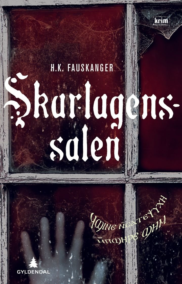 Skarlagenssalen, eller Det røde rom gjengitt etter Oskar Prods Brattenschlags etterlatte nedtegnelser - kriminalroman