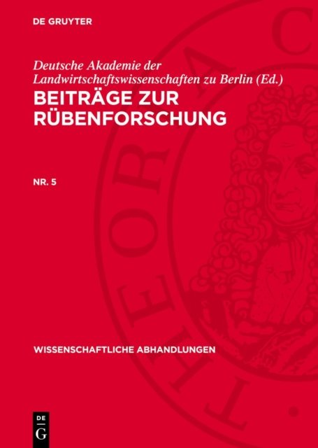 Beitrage Zur Rubenforschung. Nr. 5