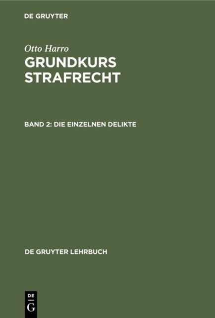 einzelnen Delikte