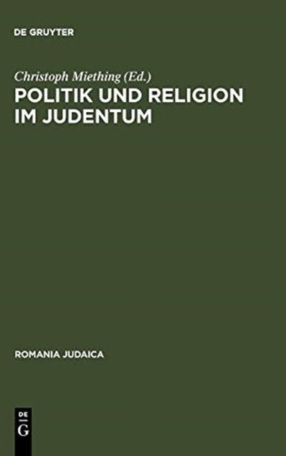 Politik und Religion im Judentum