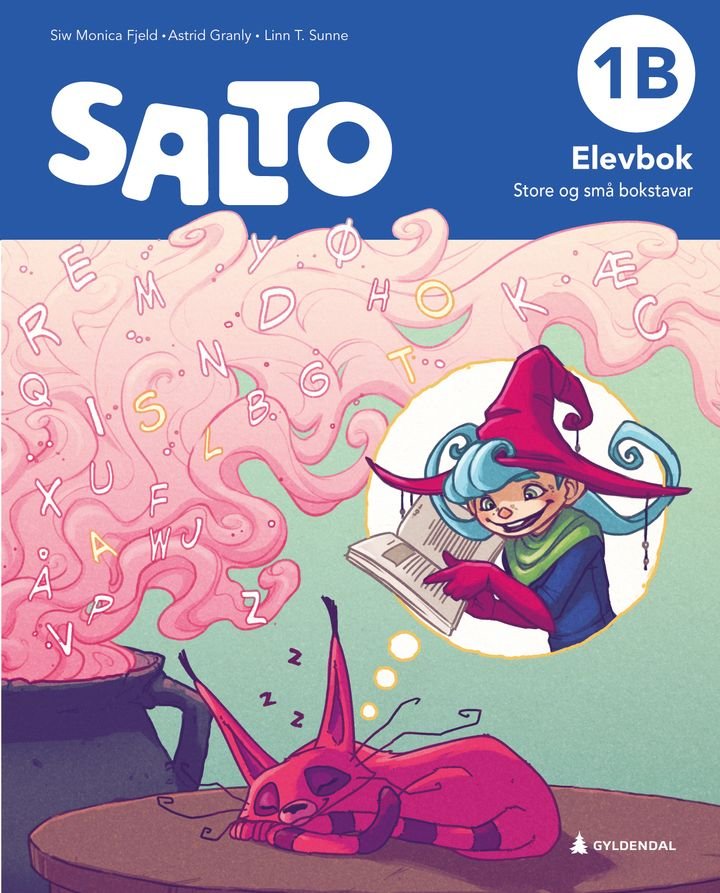 Salto 1B, 2. utg. - Elevbok : store og små bokstavar : norsk for barnesteget