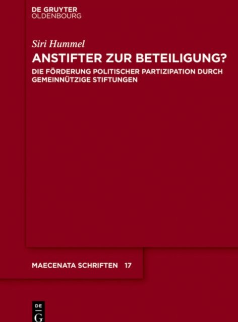 Anstifter Zur Beteiligung?
