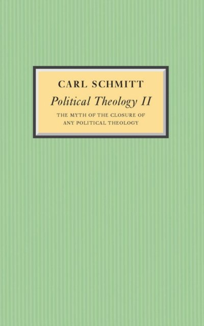Political Theology II – The Myth of the Closure of  any Political Theory