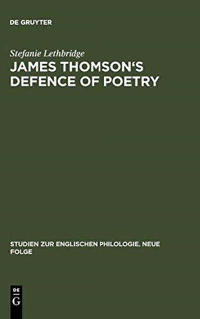 James Thomson''s Defence of Poetry
