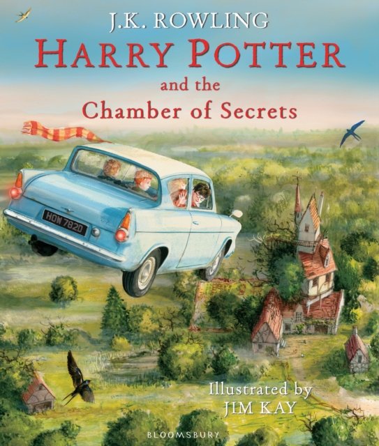 Harry Potter and the chamber of secrets av J.K. Rowling
