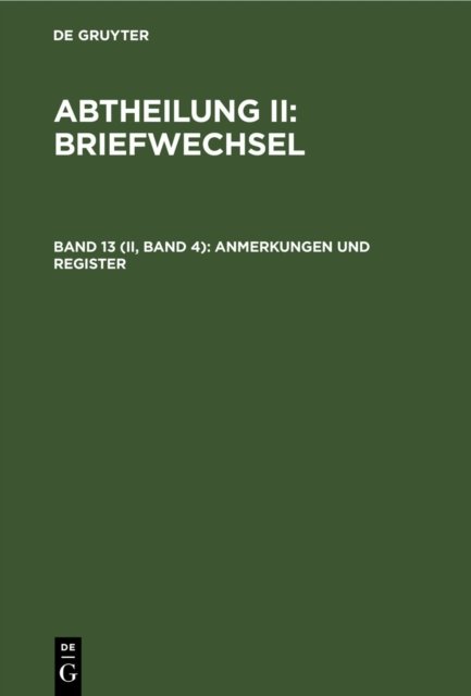 Anmerkungen Und Register