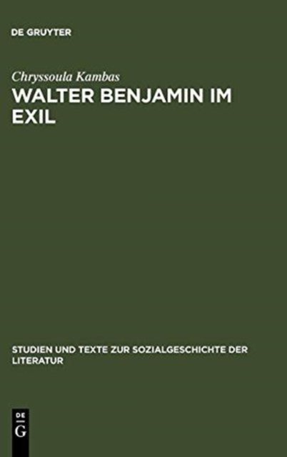 Walter Benjamin im Exil