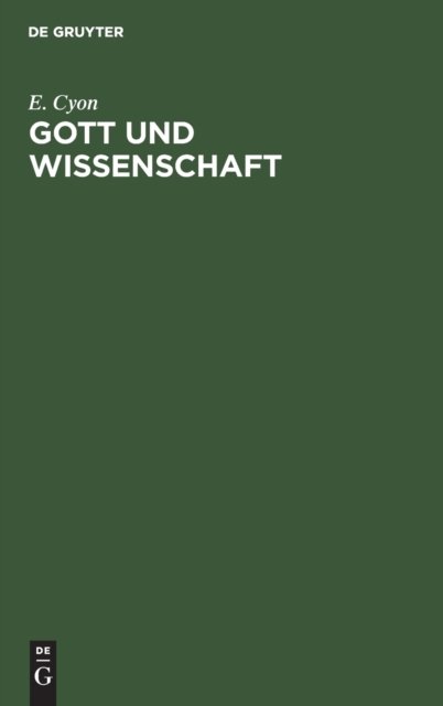 Gott Und Wissenschaft
