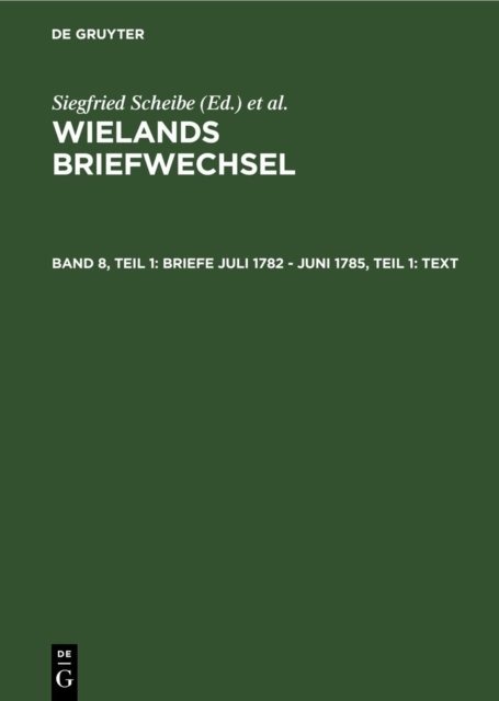 Wielands Briefwechsel