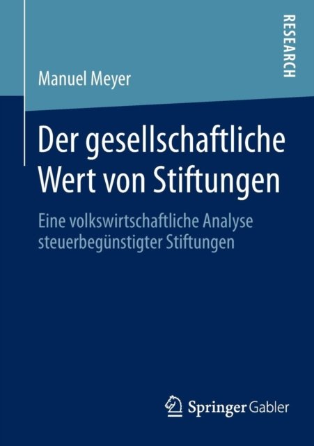 Der gesellschaftliche Wert von Stiftungen