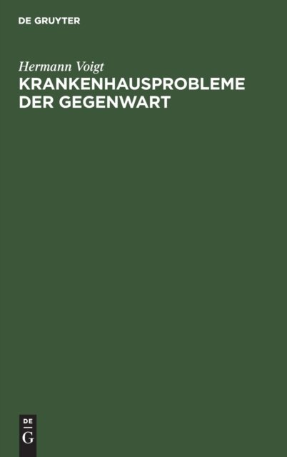 Krankenhausprobleme Der Gegenwart