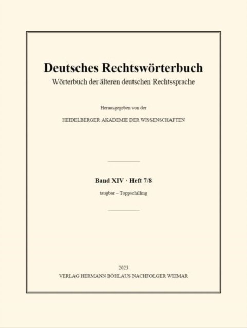 Deutsches Rechtsworterbuch