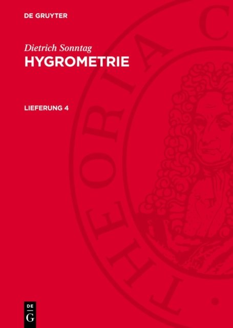 Dietrich Sonntag: Hygrometrie. Lieferung 4