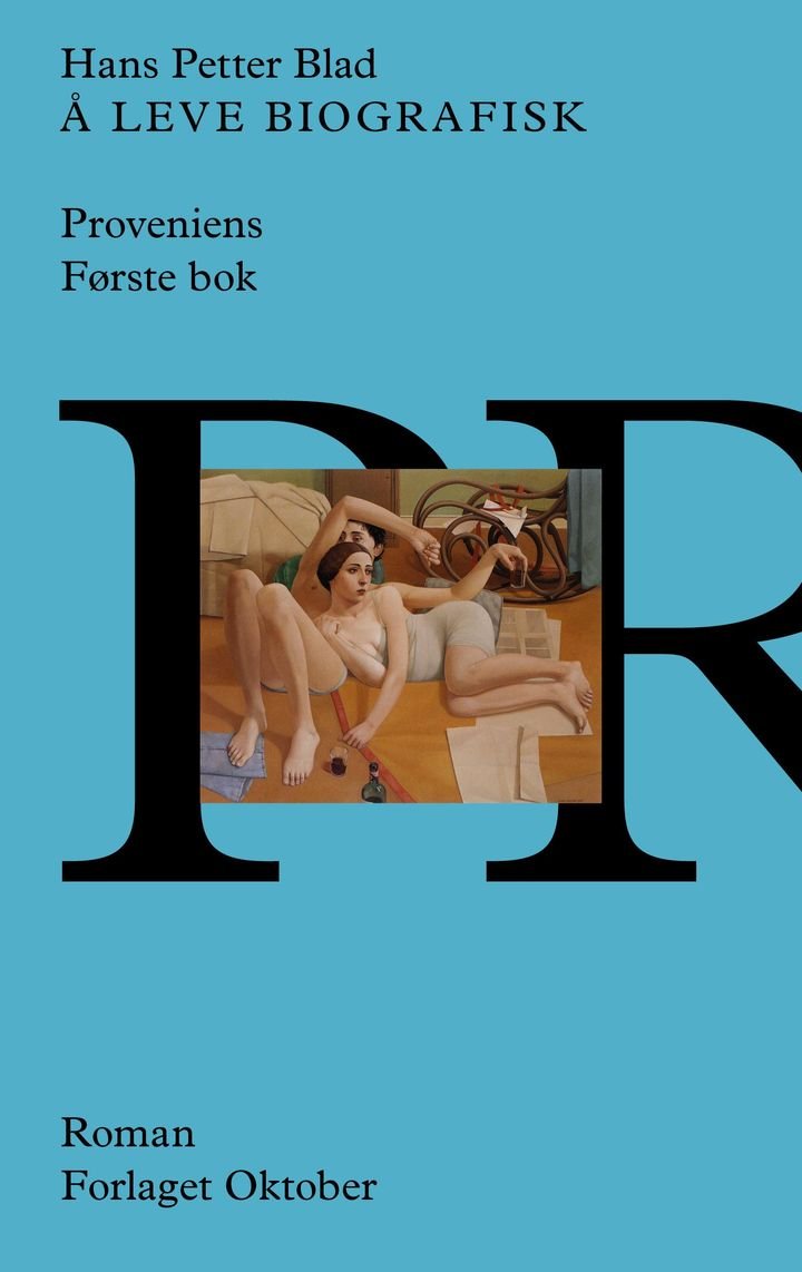 Å leve biografisk - proveniens første bok : roman