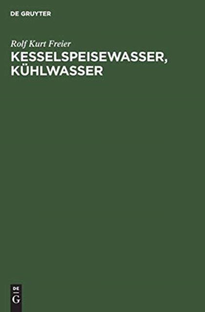 Kesselspeisewasser, Kuhlwasser