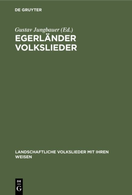 Egerlander Volkslieder