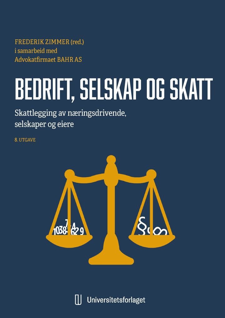 Bedrift, selskap og skatt - skattlegging av næringsdrivende, selskaper og eiere
