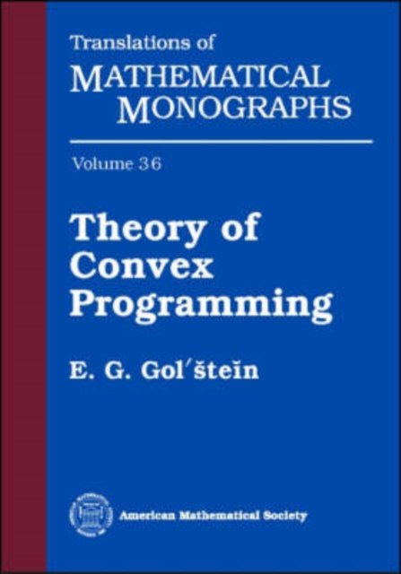 Theory of Convex Programming