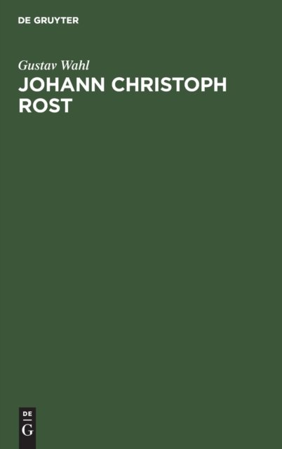Johann Christoph Rost