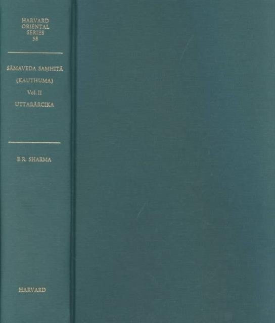 Samaveda Samhita of the Kauthuma School: With Padapatha and the commentaries of Madhava, Bharatasvamin and Sayana