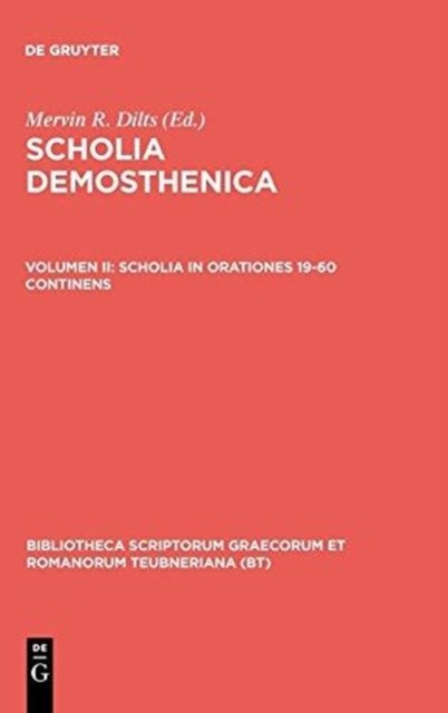 Scholia in Orationes 19-60 Continens