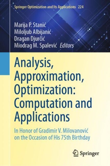 Analysis, Approximation, Optimization
