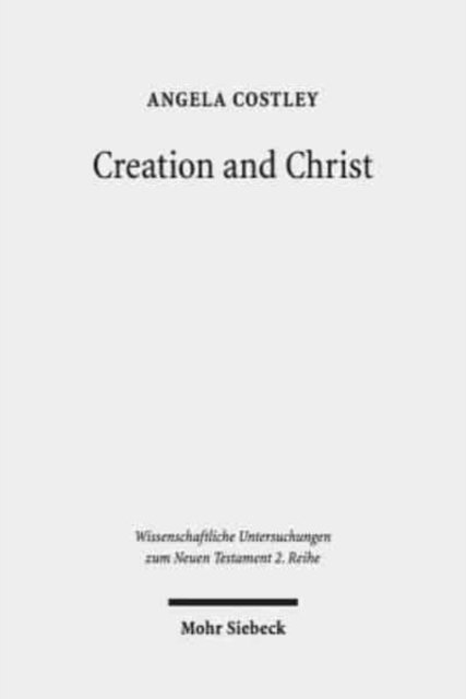 Creation and Christ