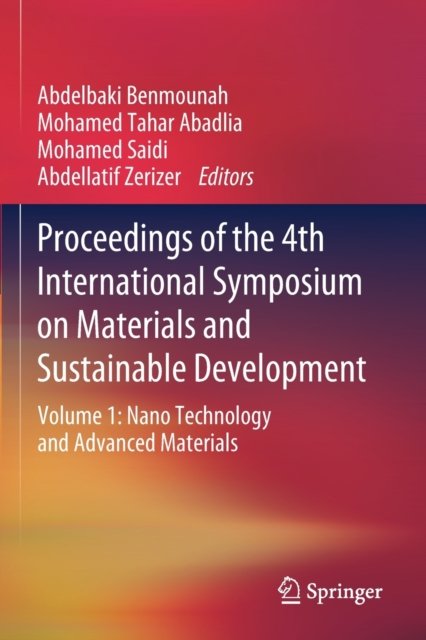 Proceedings of the 4th International Symposium on Materials and Sustainable Development