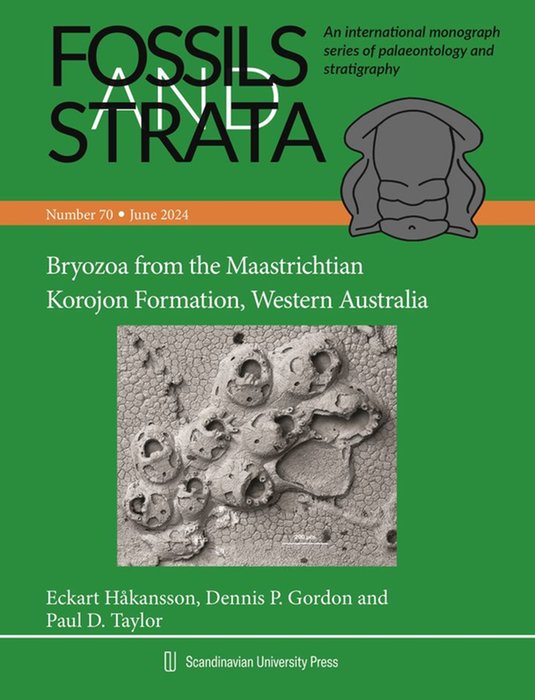 Bryozoa from the Maastrichtian Korojon Formation, Western Australia