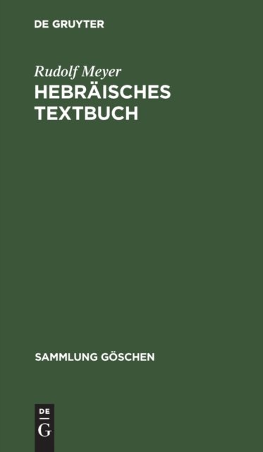 Hebraisches Textbuch
