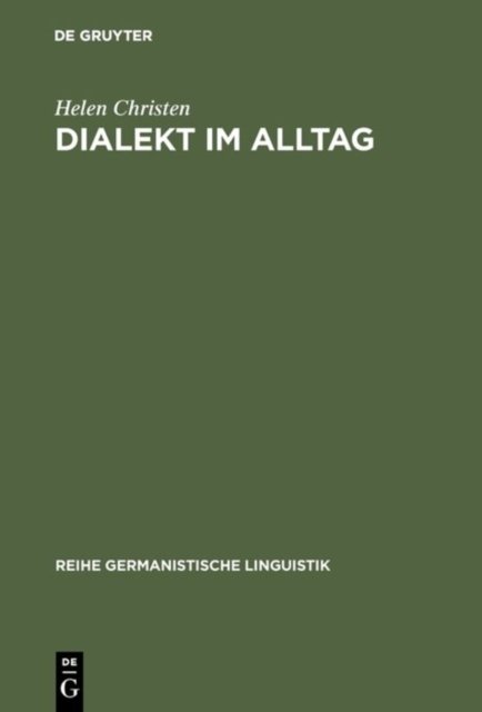 Dialekt Im Alltag