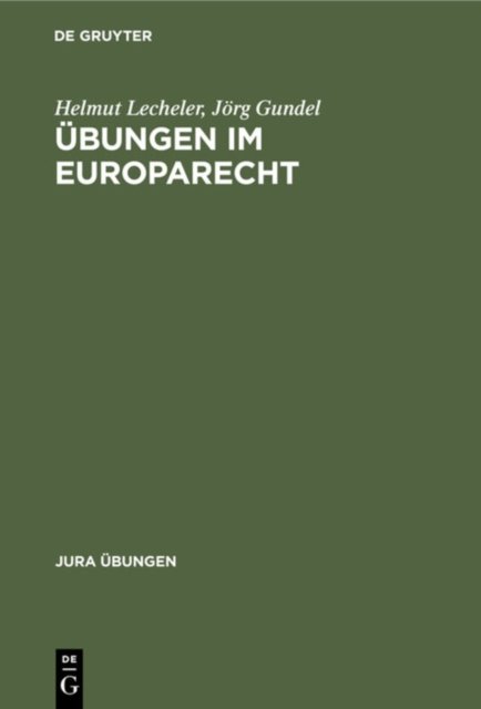 Ubungen Im Europarecht