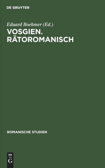 Vosgien. Ratoromanisch