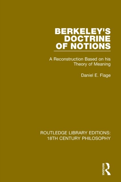 Berkeley''s Doctrine of Notions