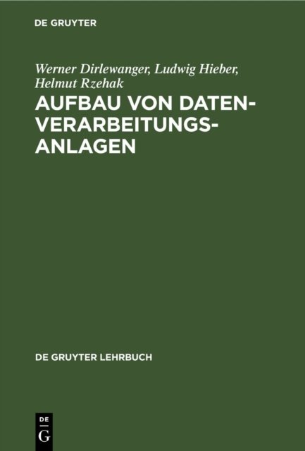 Aufbau Von Datenverarbeitungsanlagen