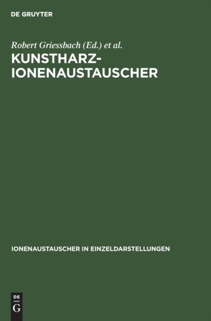 Kunstharz-Ionenaustauscher