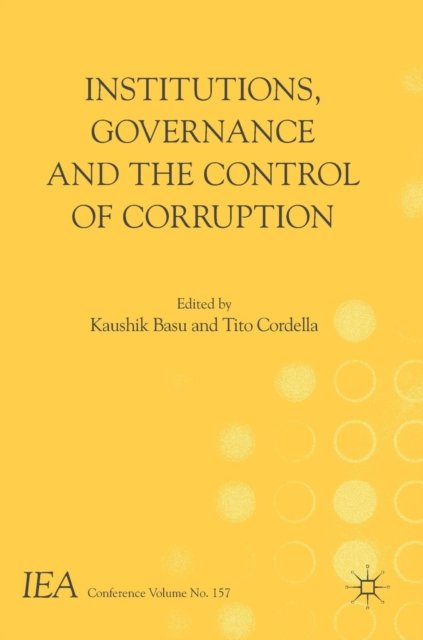 Institutions, Governance and the Control of Corruption