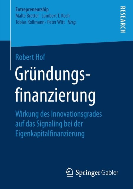 Gründungsfinanzierung