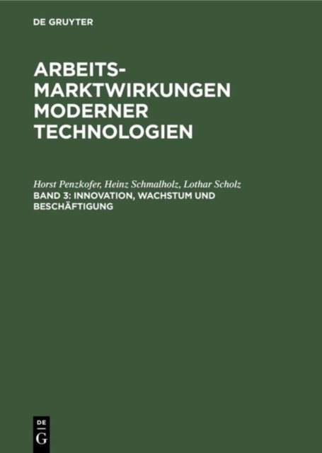 Innovation, Wachstum und Beschaftigung