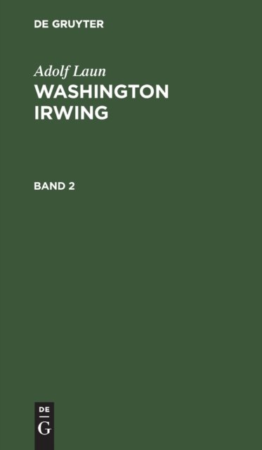 Washington Irwing. Band 2